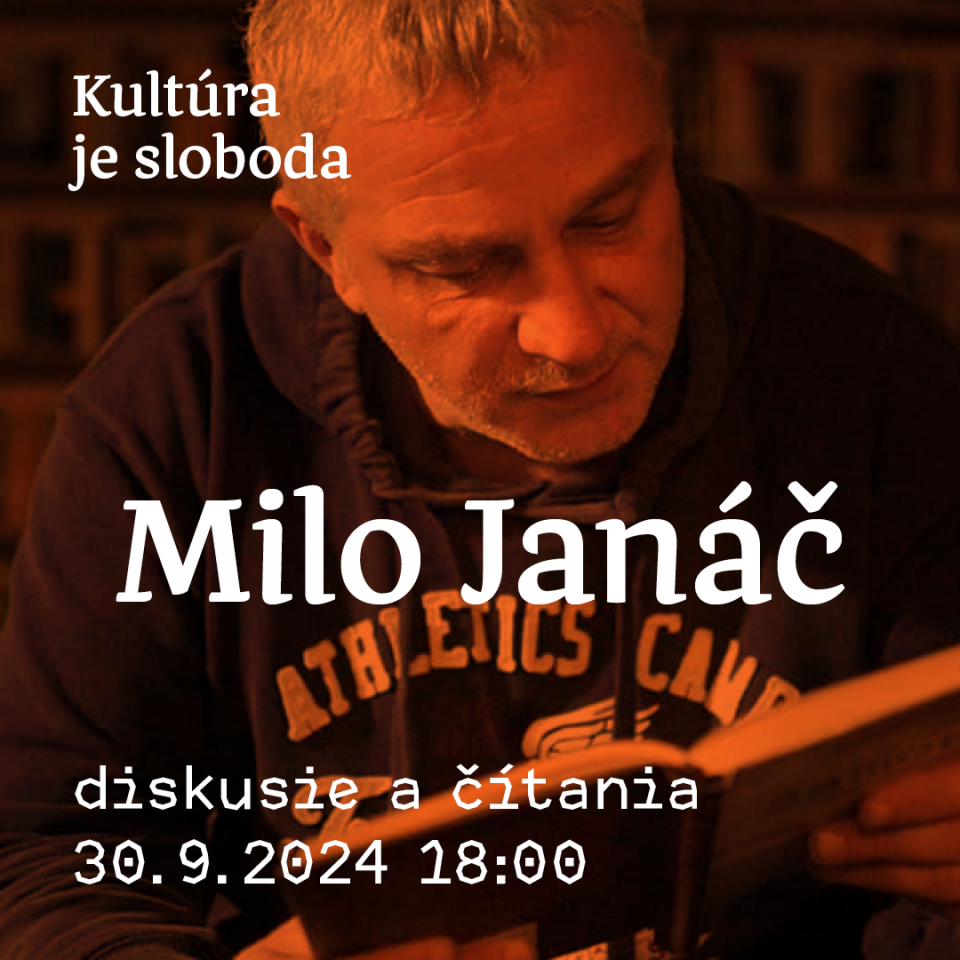 Kultúra je sloboda | Milo Janáč